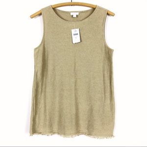 NWT j Jill linen blend tank
